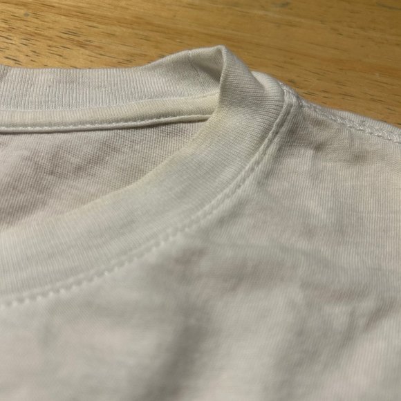 Womens Rag & Bone White Black Short Sleeve T-Shirt Top M * - Picture 8 of 8